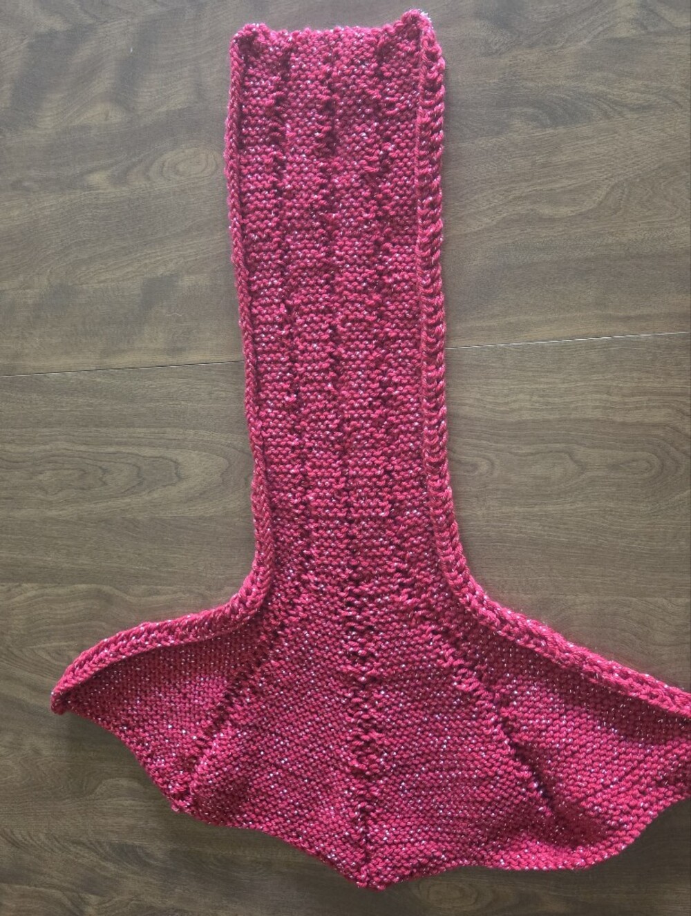 Dragon Wing Cowl Scarf - Ruby - Picture 3 of 9